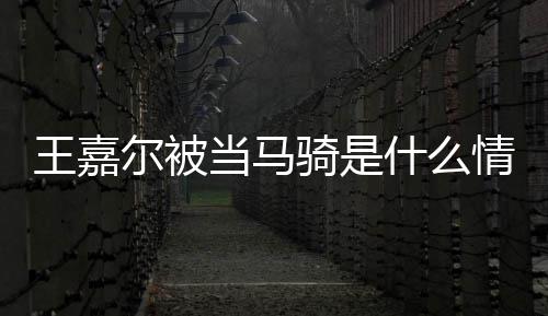 尔被王嘉 王在什当马当马么节目被骑是情况骑嘉尔什么