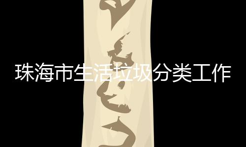 办第珠海作培活垃活动类工训成功举圾分市生四场